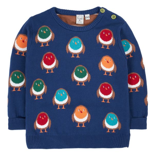Frugi Jolly Robins Jumper
